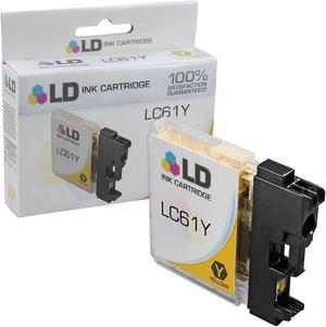 LD © Compatible Replacement for Brother LC61Y Yellow Ink Cartridge