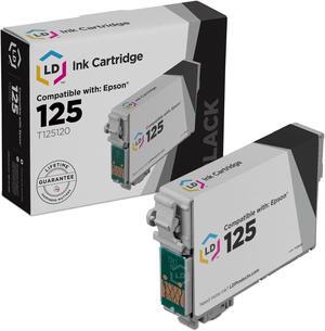 LD Products Remanufactured Ink Cartridge Replacement for Epson 125 T125120 (Black)