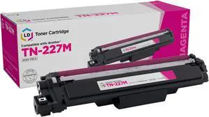 LD Products Compatible Toner Cartridge Replacement for Brother TN-227M High Yield (Magenta)