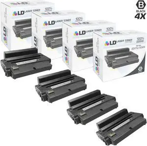 LD Products Compatible Toner Cartridge Replacement for Xerox 106R2311 (Black, 4-Pack)