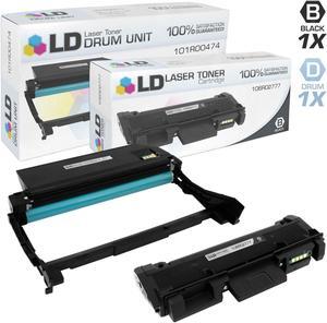 LD Compatible Toner Cartridge & Drum Unit Replacements for Xerox Phaser 3260 & WorkCentre 3200 Series (1 Toner, 1 Drum, 2-Pack)