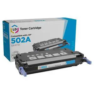 LD Reman Replacement for HP 502A / Q6471A Cyan Toner Cartridge LD Reman Replacement for HP 502A / Q6471A Cyan Toner Cartridge