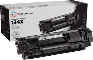 LD Products Compatible Toner Cartridge Replacement for HP 134X Black / HP W1340X High Yield (Black, Single Pack)