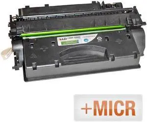LD Products Remanufactured MICR Toner Cartridge Replacement for HP 05X CE505X High Yield (Black)