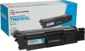 LD Products Compatible Toner Cartridge for Brother TN810XLC High Yield Cyan Toner Cartridge