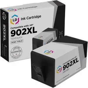 LD Compatible Replacements for HP 902XL HY Ink: Black Cyan Magenta Yellow 4-Pack for OfficeJet 6950 6954 6962 OfficeJet Pro 6958 6960 6970 6978 LD Compatible Replacements for HP 902XL HY Ink: Black Cyan Magenta Yellow 4-Pack for OfficeJet 6950 6954 6962 OfficeJet Pro 6958 6960 6970 6978