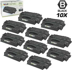 LD Products Compatible Toner Cartridge Replacement for HP 49X Q5949X High Yield (Black, 10-Pack) For use in HP Printer LaserJet: 1320, 1320n, 1320nw, 1320t, 1320tn, 3390 and 3394