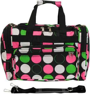 World Traveler 16-inch Carry-On Duffel Bag - Multi Dot