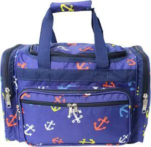 World Traveler Value Series Pacific 16-Inch Carry-On Duffel Bag - Anchor Blue
