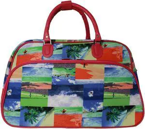 World Traveler Value Series Summer 21-Inch Carry-On Duffel Bag - Surf World Traveler Value Series Summer 21-Inch Carry-On Duffel Bag - Surf