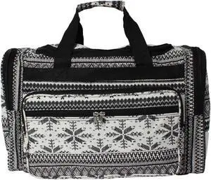 World Traveler Value Series Winter 19-Inch Carry-On Duffel Bag - Deer