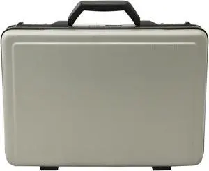 Copa European Prince Style ABS 17" Attache Case - Silver