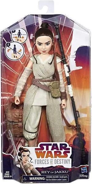 Star Wars Forces of Destiny Rey of Jakku Adventure Action Figure 11 inch Doll