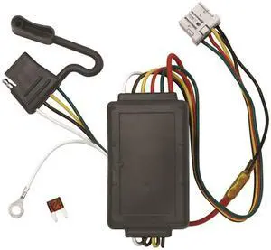 Tow Ready 118438 T-One Connector Assembly With Circuit Protected Modulite Module, 3.98 x 2.88 x 8.88 in.