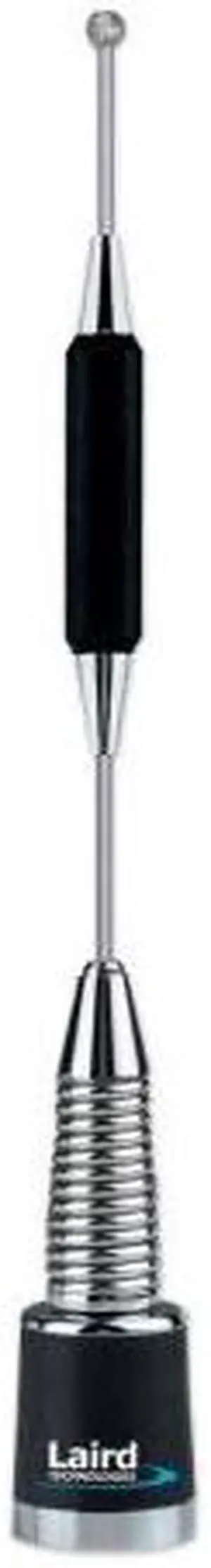 Laird Technologies 450-470 MHz 5dB 5/8 Wave Antenna with Spring - Chrome