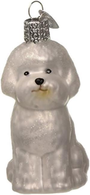 Old World Christmas Ornament - Bichon Frise