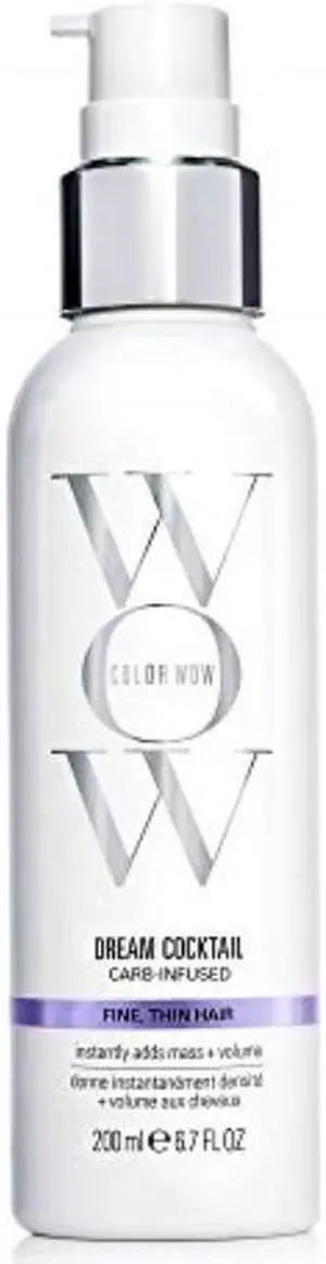 color wow dream cocktail, carb infused leavein treatment for fine, thin hair, 6.7 fl oz