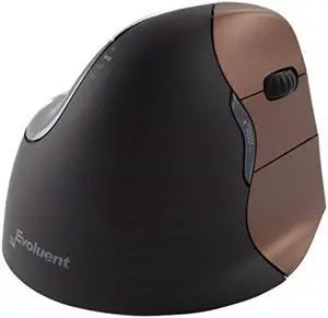 Evoluent VM4SW VerticalMouse 4 Right Hand Ergonomic Mouse with Wireless connection (Small Size)