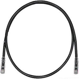 Panduit UTPSP5BLY 5 ft. Cat 6 Black UTP Patch Cord TX6