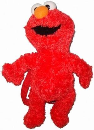 Sesame Street Elmo Plush Doll Backpack Bag 15 inches