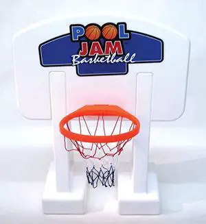 Swimline Pool Jam Inground Basketball , White Swimline Pool Jam Inground Basketball , White
