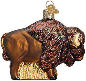 Old World Christmas Ornaments: Buffalo Glass Blown Ornaments For Christmas Tree (12131)