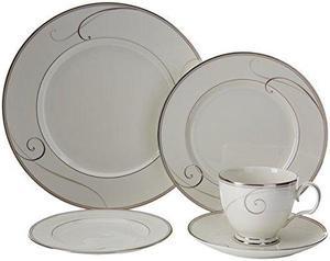 Noritake Platinum Wave 5-Piece Place Setting