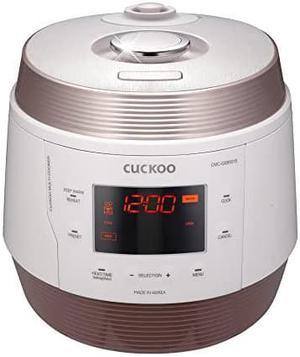 Cuckoo Cmc-Qsb501S, Q5 Premium Multi-Pressure Cooker, 5 Quarts, Gold/White