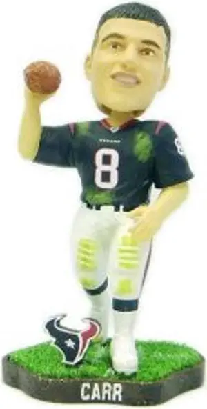 Houston Texans David Carr Game Worn Forever Collectibles Bobblehead CO