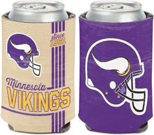 Minnesota Vikings Can Cooler Vintage Design Special Order