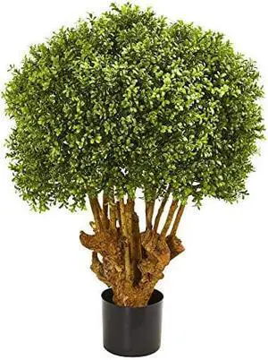 3' Boxwood Artificial Topiary Tree 3' Boxwood Artificial Topiary Tree