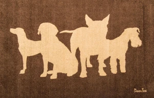 Doortex® Dog Design Wash Room Mat -24" x 39" Doortex® Dog Design Wash Room Mat -24" x 39"