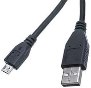 USB 2.0 Type A to Micro B Cable, Black, Type A Male / Micro-B Male, 6-inch