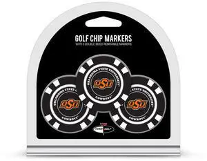 Oklahoma State Cowboys Golf Chip With Marker 3 Pack - Special Order