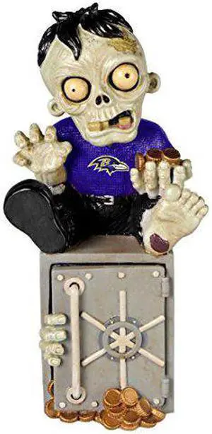 Baltimore Ravens Zombie Figurine Bank CO