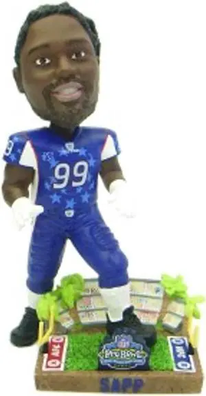 Tampa Bay Buccaneers Warren Sapp 2003 Pro Bowl Forever Collectibles Bobblehead CO