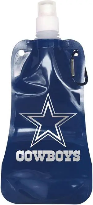 Dallas Cowboys Water Bottle 16oz Foldable CO Dallas Cowboys Water Bottle 16oz Foldable CO