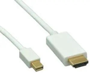 Mini DisplayPort to HDMI Cable, Mini DisplayPort Male to HDMI Male, 6 foot