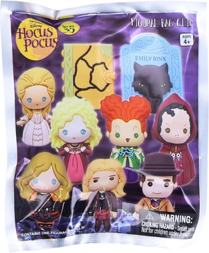 Disney Series 35 Hocus Pocus 3D Foam Bag Clip | One Random Disney Series 35 Hocus Pocus 3D Foam Bag Clip | One Random