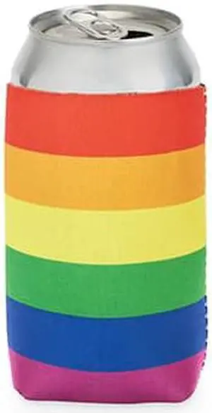 Rainbow Drink Sleeve by TrueZoo Rainbow Drink Sleeve by TrueZoo