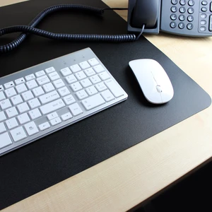 Desktex? Pack of 4 Black Vinyl Rectangular Desk Pads 19" x 24" Desktex? Pack of 4 Black Vinyl Rectangular Desk Pads 19" x 24"