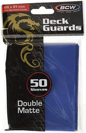 Deck Guard (50 Count), Matte Blue