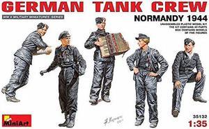 1:35 German Tank Crew Normandy 1944 Figurines