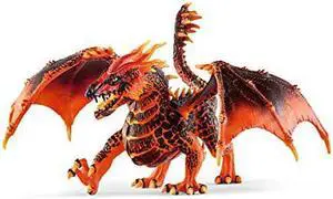 Schleich Eldrador Creatures Lava Dragon Toy Action Figurine for Kids Ages 7-12