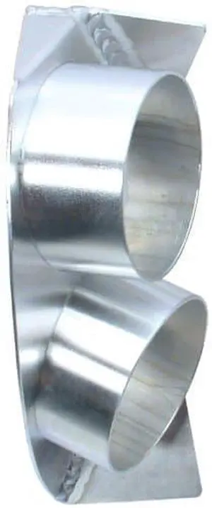 Allstar Performance ALL42113 Right Hand Dual Spindle Duct