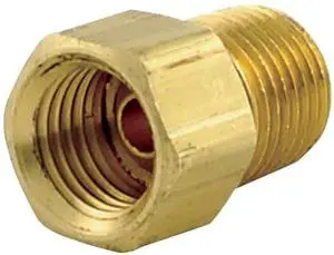 Allstar Performance ALL50120-50 1/8" NPT - 3/16" Adapter Fitting