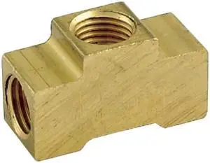 Allstar Performance ALL50137 3/8-24 to 1/8" NPT Inverted Flare Tee