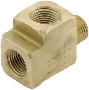 Allstar Performance ALL50138 1/8" NPT Tee Gauge Fitting 2 Pack