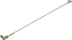Allstar Performance ALL54170 26" Steel Carburetor Linkage Rod with Quick Disconnect and 1/4-28" Rod End