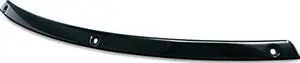 Kuryakyn 1318 Motorcycle Accessory: Smooth Windshield Trim for 1996-2013 Harley-Davidson Motorcycles, Gloss Black